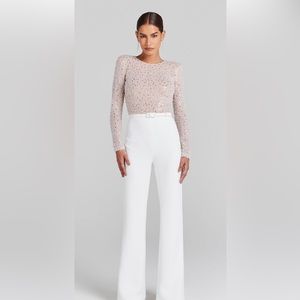 nadine merabi jumpsuit size L